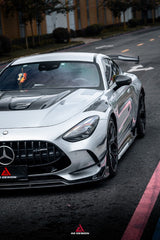 Mercedes Benz AMG GT63 SE Performance/Base C192 2025-ON with Aftermarket Parts - ART Front Lip Dry Pre-preg Carbon Fiber from ArmorExtend