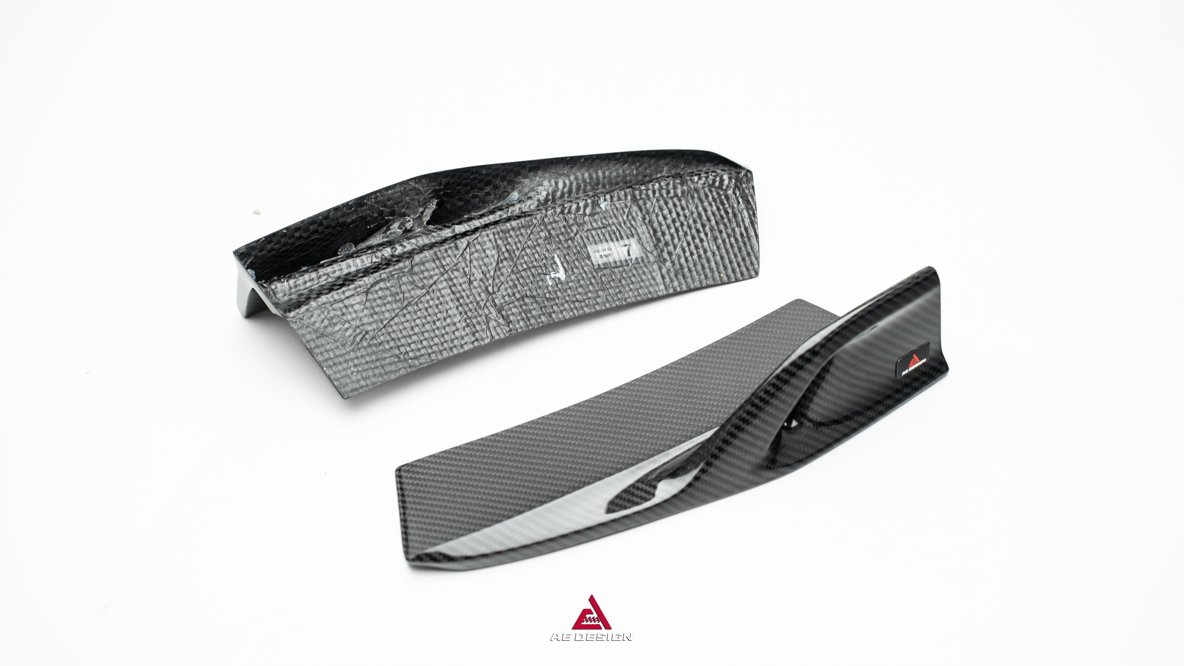 Mercedes Benz AMG GT63 SE Performance/Pro/Base GT55 C192 2025-ON with Aftermarket Parts - ART Rear Canards Dry Pre-preg Carbon Fiber from ArmorExtend