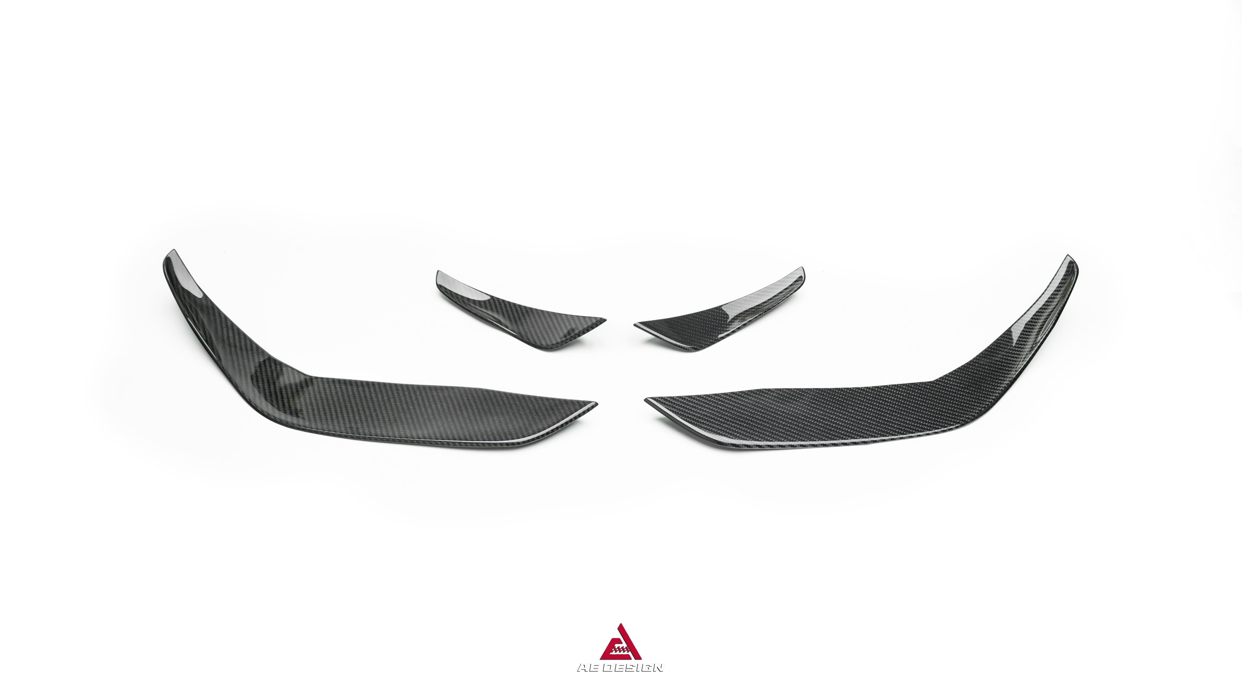 Mercedes Benz AMG GT63 SE Performance/Base C192 2025-ON with Aftermarket Parts - ART Front Canards Dry Pre-preg Carbon Fiber from ArmorExtend