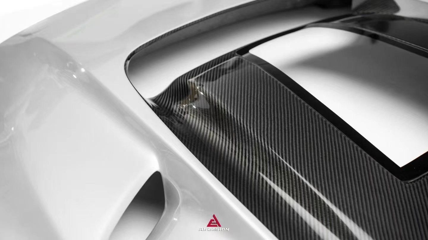 Mercedes Benz AMG GT63 SE Performance/Pro/Base GT55 GT43 C192 2025-ON with Aftermarket Parts - ART Hood Bonnet Dry Pre-preg Carbon Fiber from ArmorExtend