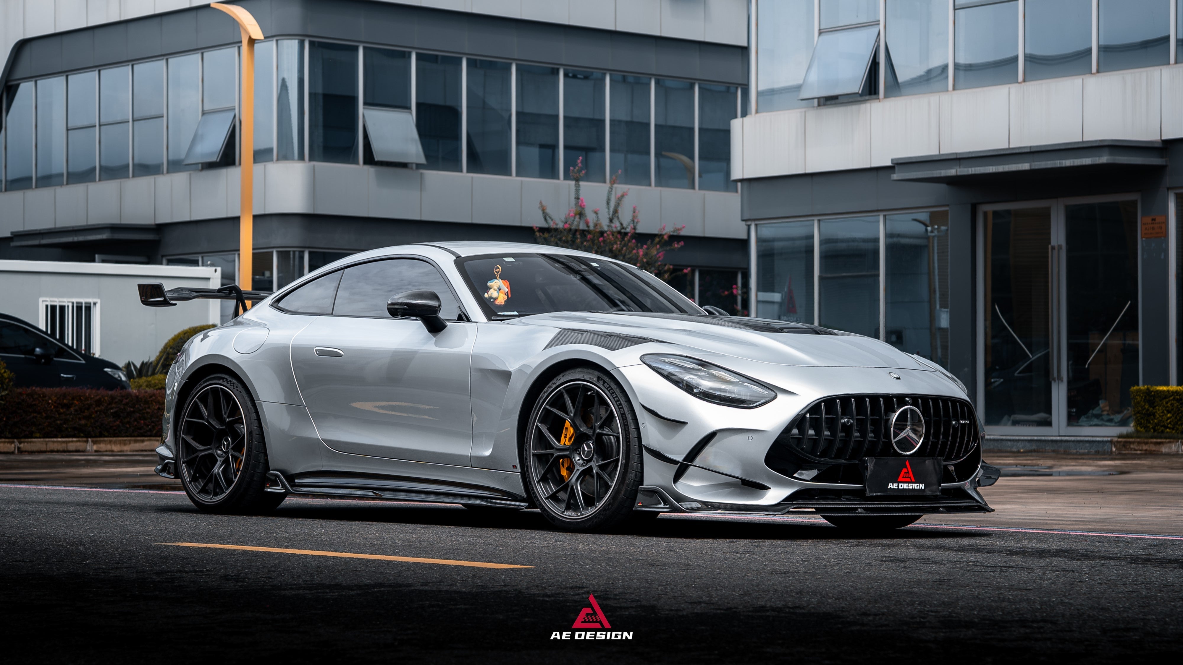 Mercedes Benz AMG GT63 SE Performance/Pro/Base GT55 C192 2025-ON with Aftermarket Parts - ART Side Skirts Dry Pre-preg Carbon Fiber from ArmorExtend
