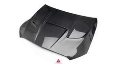 Mercedes Benz C-Class AMG C63 C43 C300 W206 S206 2021-ON with Aftermarket Parts - ART Hood Bonnet Double-sided Pre-preg Carbon Fiber from ArmorExtend