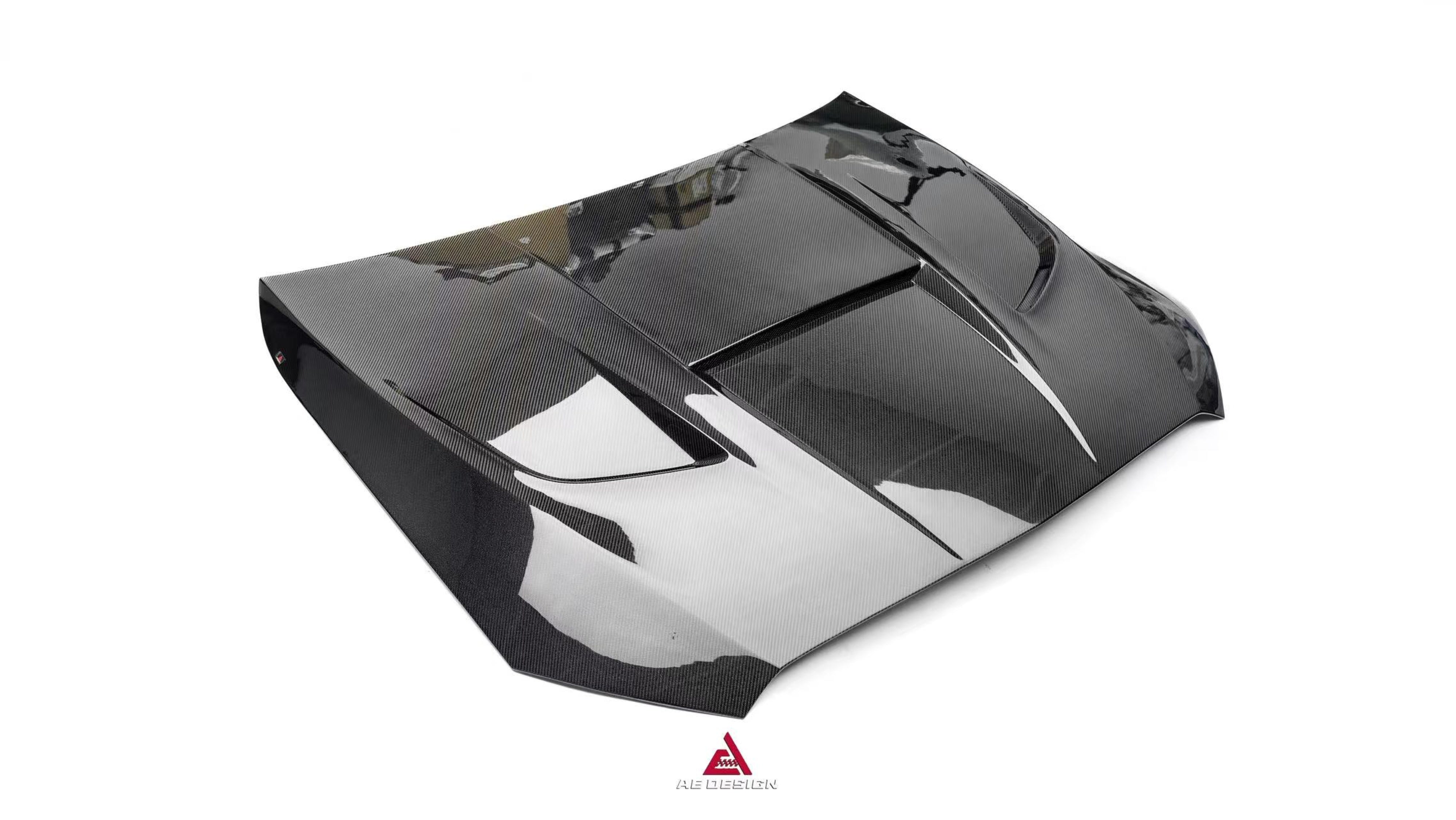 Mercedes Benz C-Class AMG C63 C43 C300 W206 S206 2021-ON with Aftermarket Parts - ART Hood Bonnet Double-sided Pre-preg Carbon Fiber from ArmorExtend