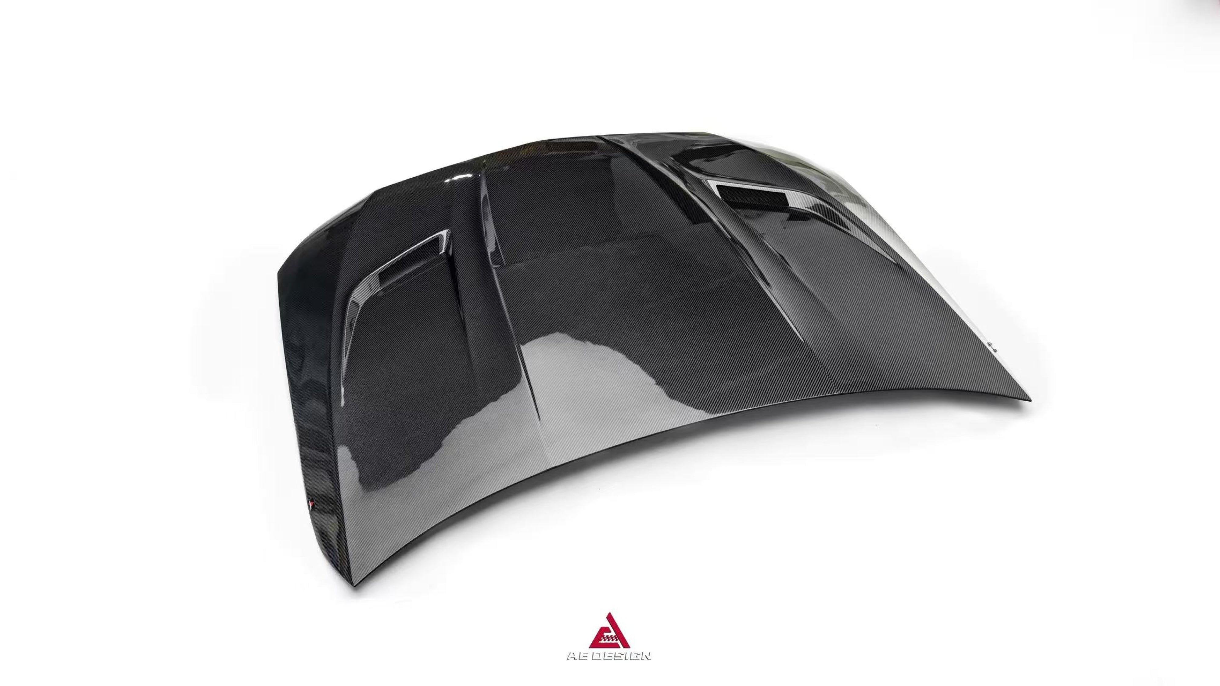 Mercedes Benz C-Class AMG C63 C43 C300 W206 S206 2021-ON with Aftermarket Parts - ART Hood Bonnet Double-sided Pre-preg Carbon Fiber from ArmorExtend