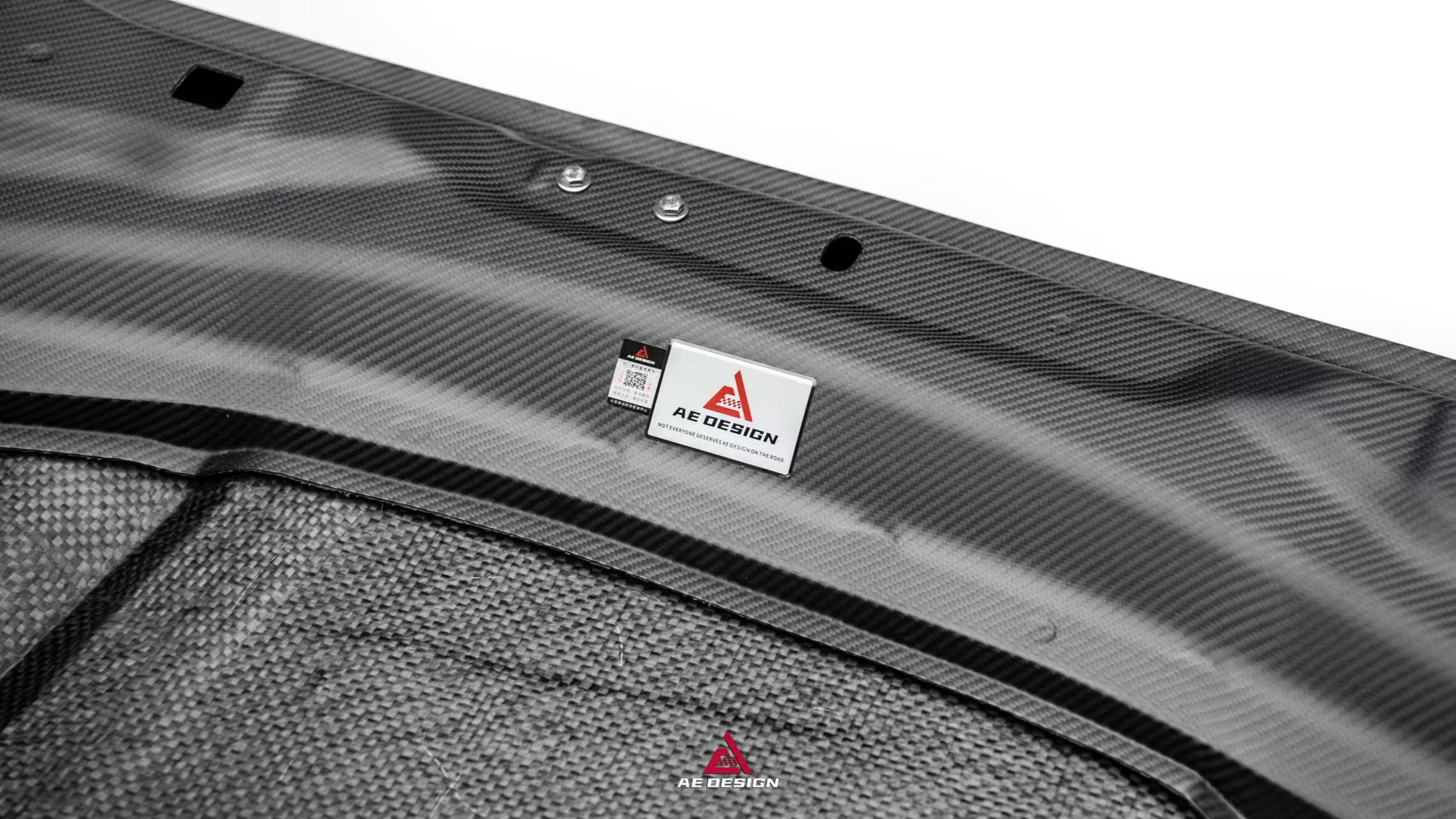Mercedes Benz C-Class AMG C63 C43 C300 W206 S206 2021-ON with Aftermarket Parts - ART Hood Bonnet Double-sided Pre-preg Carbon Fiber from ArmorExtend