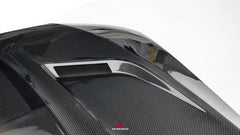 Mercedes Benz C-Class AMG C63 C43 C300 W206 S206 2021-ON with Aftermarket Parts - ART Hood Bonnet Double-sided Pre-preg Carbon Fiber from ArmorExtend