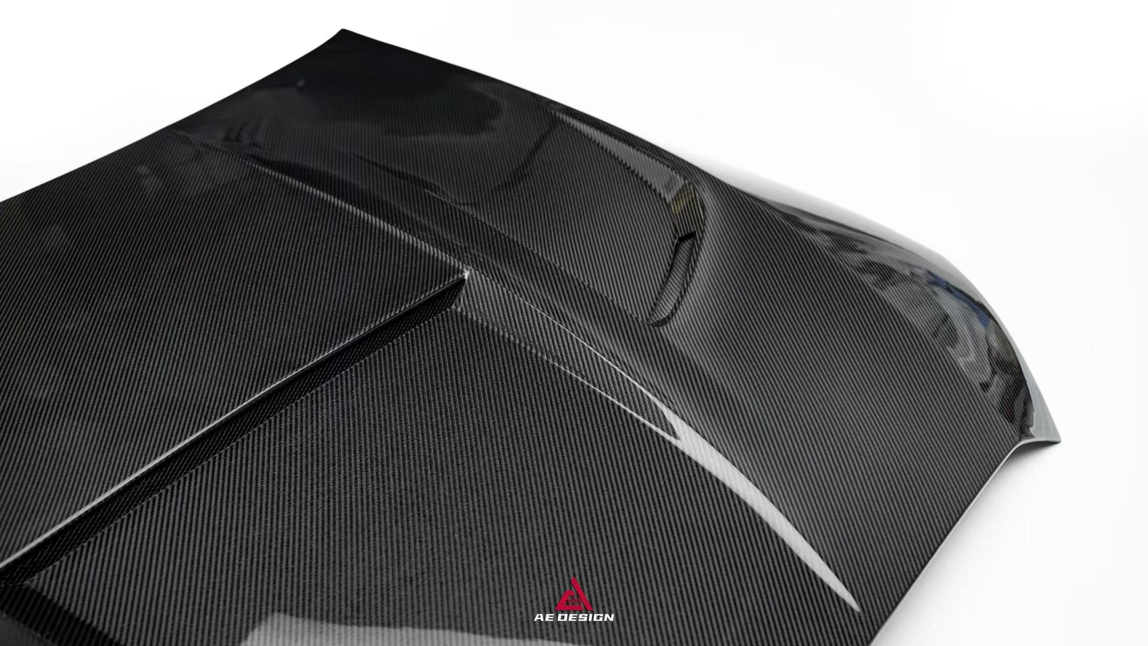 Mercedes Benz C-Class AMG C63 C43 C300 W206 S206 2021-ON with Aftermarket Parts - ART Hood Bonnet Double-sided Pre-preg Carbon Fiber from ArmorExtend