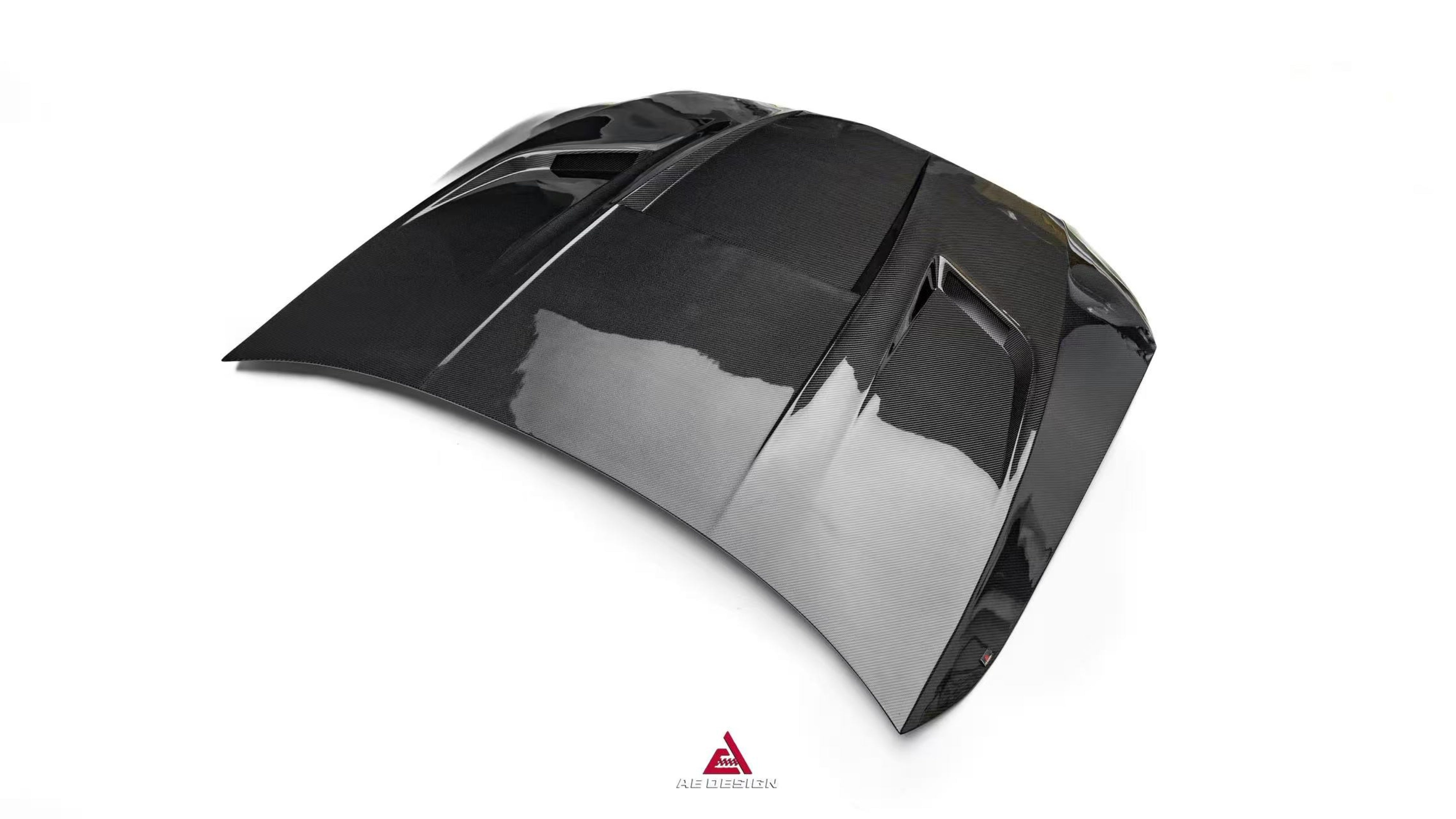 Mercedes Benz C-Class AMG C63 C43 C300 W206 S206 2021-ON with Aftermarket Parts - ART Hood Bonnet Double-sided Pre-preg Carbon Fiber from ArmorExtend