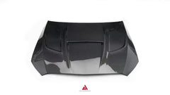 Mercedes Benz C-Class AMG C63 C43 C300 W206 S206 2021-ON with Aftermarket Parts - ART Hood Bonnet Double-sided Pre-preg Carbon Fiber from ArmorExtend