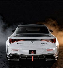 Mercedes Benz CLE-Class AMG CLE 53 C236 A236 2024-ON with Aftermarket Parts - AE Style ear Lip Spoiler Dry Pre-preg Carbon Fiber from?ArmorExtend