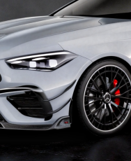 Mercedes Benz CLE-Class AMG CLE 53 C236 A236 2024-ON with Aftermarket Parts - AE Style Front Canards Dry Pre-preg Carbon Fiber from?ArmorExtend