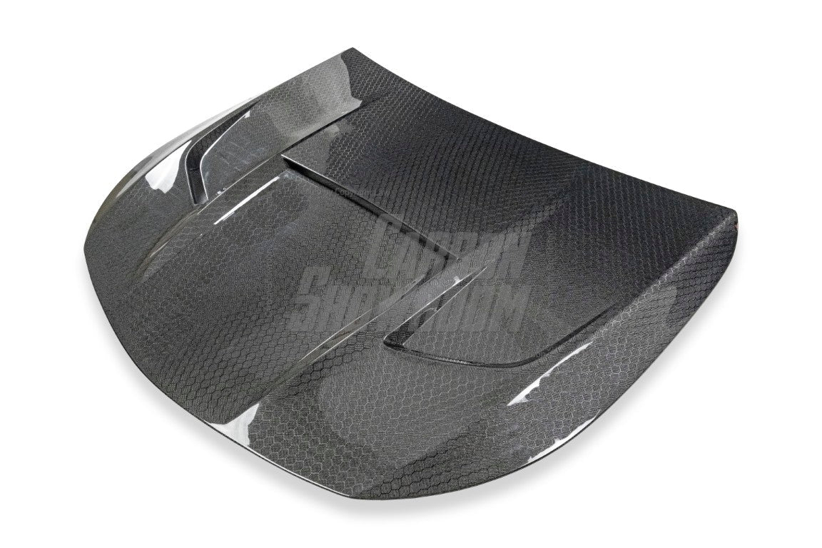 Mercedes Benz E63 E63S W213 2017 2018 2019 2020 2021 2022 2023 2024 with Aftermarket Parts - AE Hood Bonnet Carbon Fiber from ArmorExtend