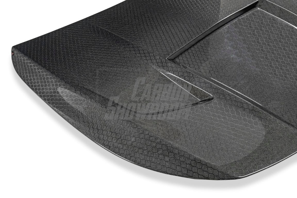 Mercedes Benz E63 E63S W213 2017 2018 2019 2020 2021 2022 2023 2024 with Aftermarket Parts - AE Hood Bonnet Carbon Fiber from ArmorExtend