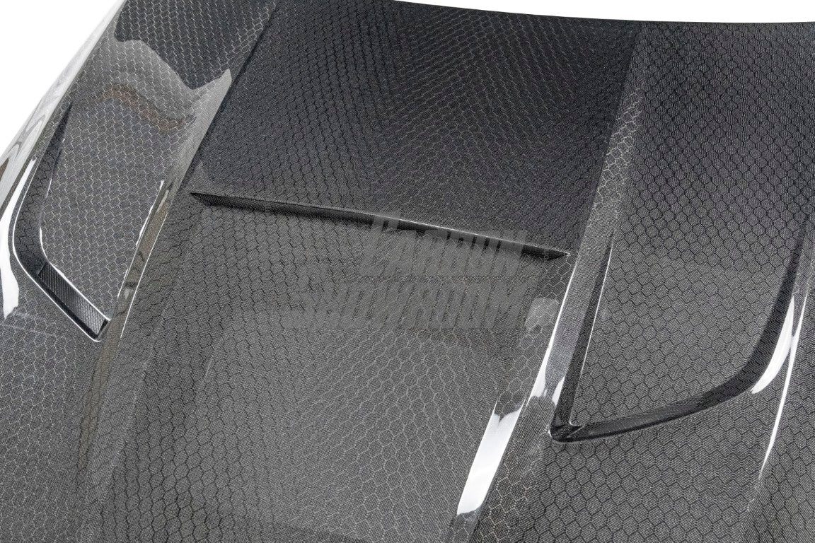 Mercedes Benz E63 E63S W213 2017 2018 2019 2020 2021 2022 2023 2024 with Aftermarket Parts - AE Hood Bonnet Carbon Fiber from ArmorExtend