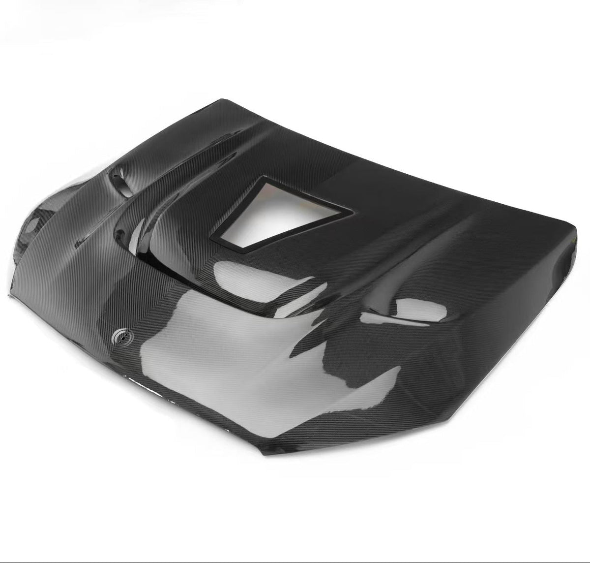 Mercedes Benz GLC-Class AMG GLC63 / 43 / 300 / 250 / 200 W253 X253 C253 (Fits Both Pre-Facelift & Facelift) 2016-2023 with Aftermarket Parts - ART Vented Transparent Glass Style Hood Bonnet Dry Pre-preg Carbon Fiber from ArmorExtend