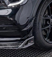 Mercedes Benz GLC43 AMG & GLC300 (with sport-package bumper, does not fit base model) W253 GLC & GLC Coupe 2020 2021 2022 2023 with Aftermarket Parts - AE Style Front Canards Carbon Fiber from ArmorExtend