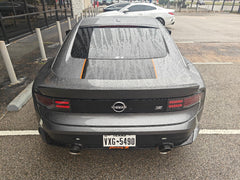 Nissan Z 400Z RZ34 Fairlady 2022-ON with Aftermarket Parts - Ducktail Spoiler Carbon Fiber / FRP from PROJECT WIDEBODY