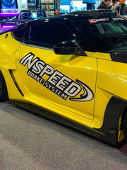 Nissan Z 400Z RZ34 Fairlady 2022-ON with Aftermarket Parts - Side Skirts Extensions Carbon Fiber / FRP from PROJECT WIDEBODY