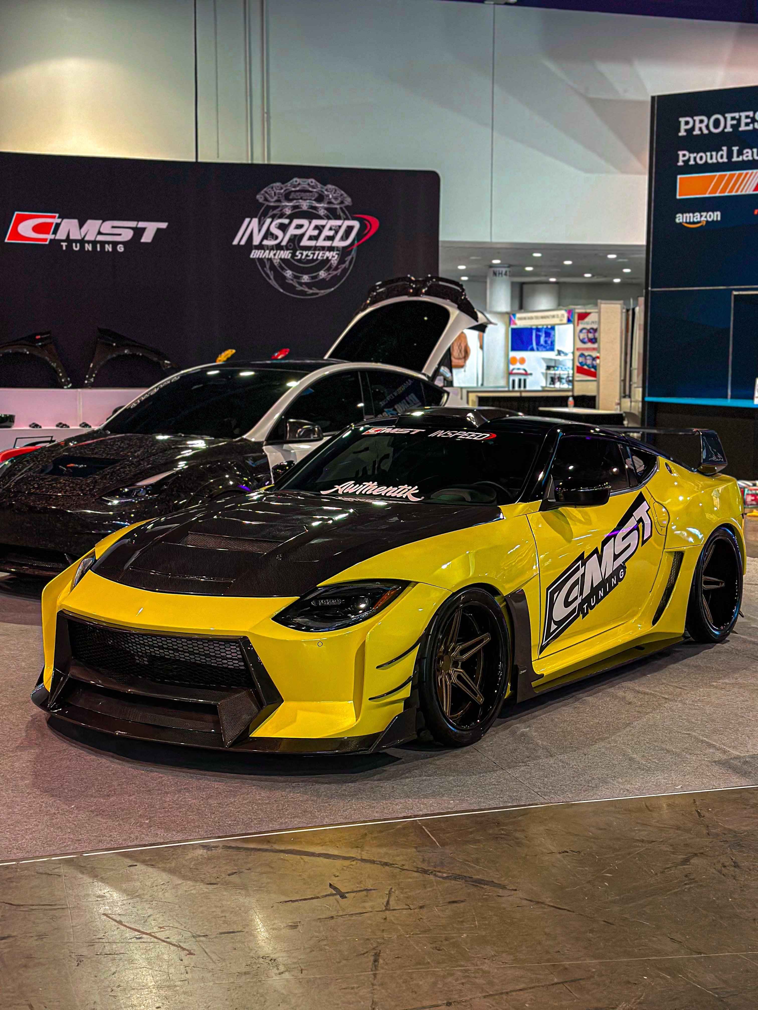 Nissan Z 400Z RZ34 Fairlady 2022-ON with Aftermarket Parts - Front Replacement Fenders Carbon Fiber / FRP from PROJECT WIDEBODY