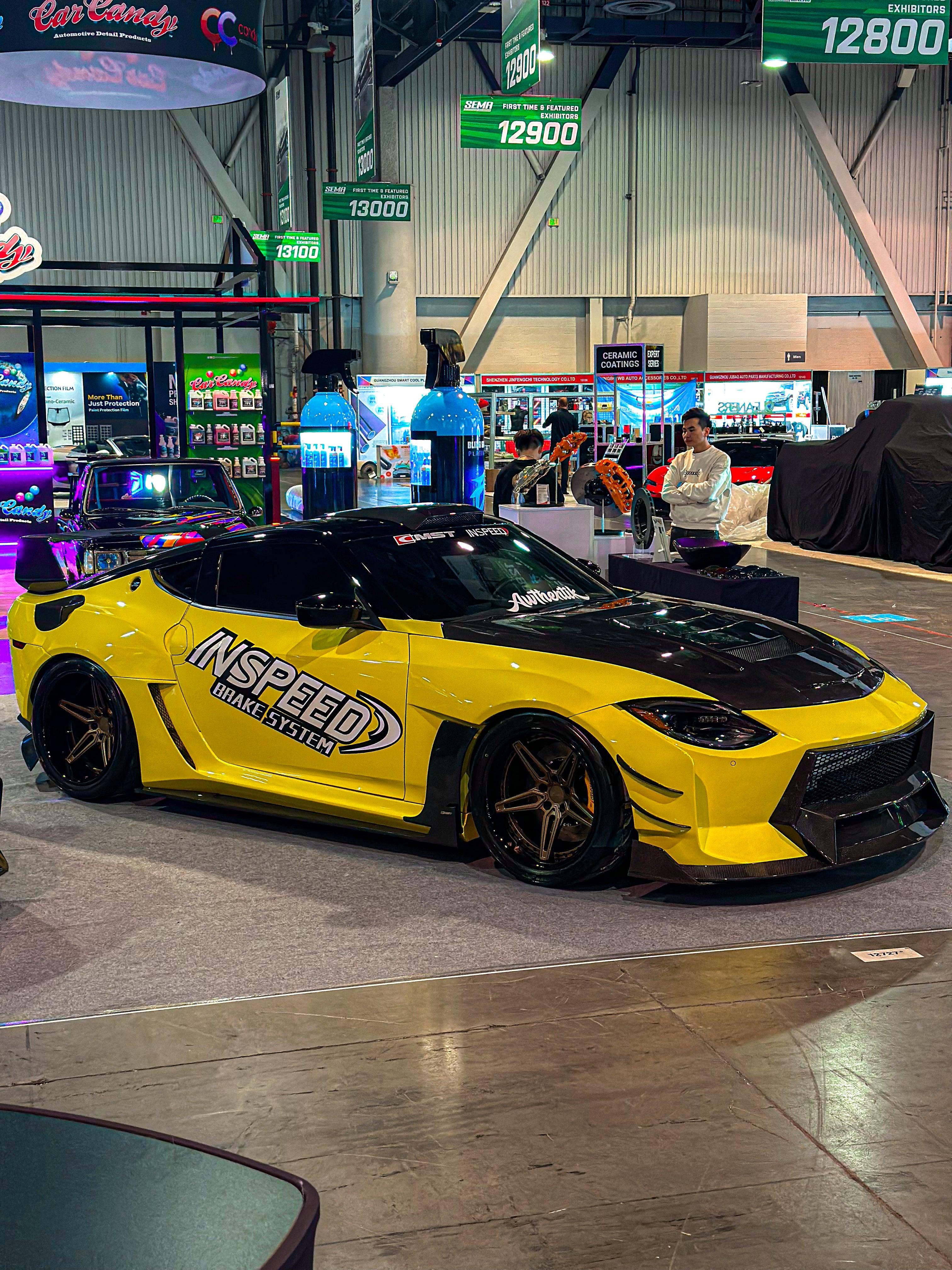 Nissan Z 400Z RZ34 Fairlady 2022-ON with Aftermarket Parts - Rear Flares and Fuel Door Carbon Fiber / FRP from PROJECT WIDEBODY