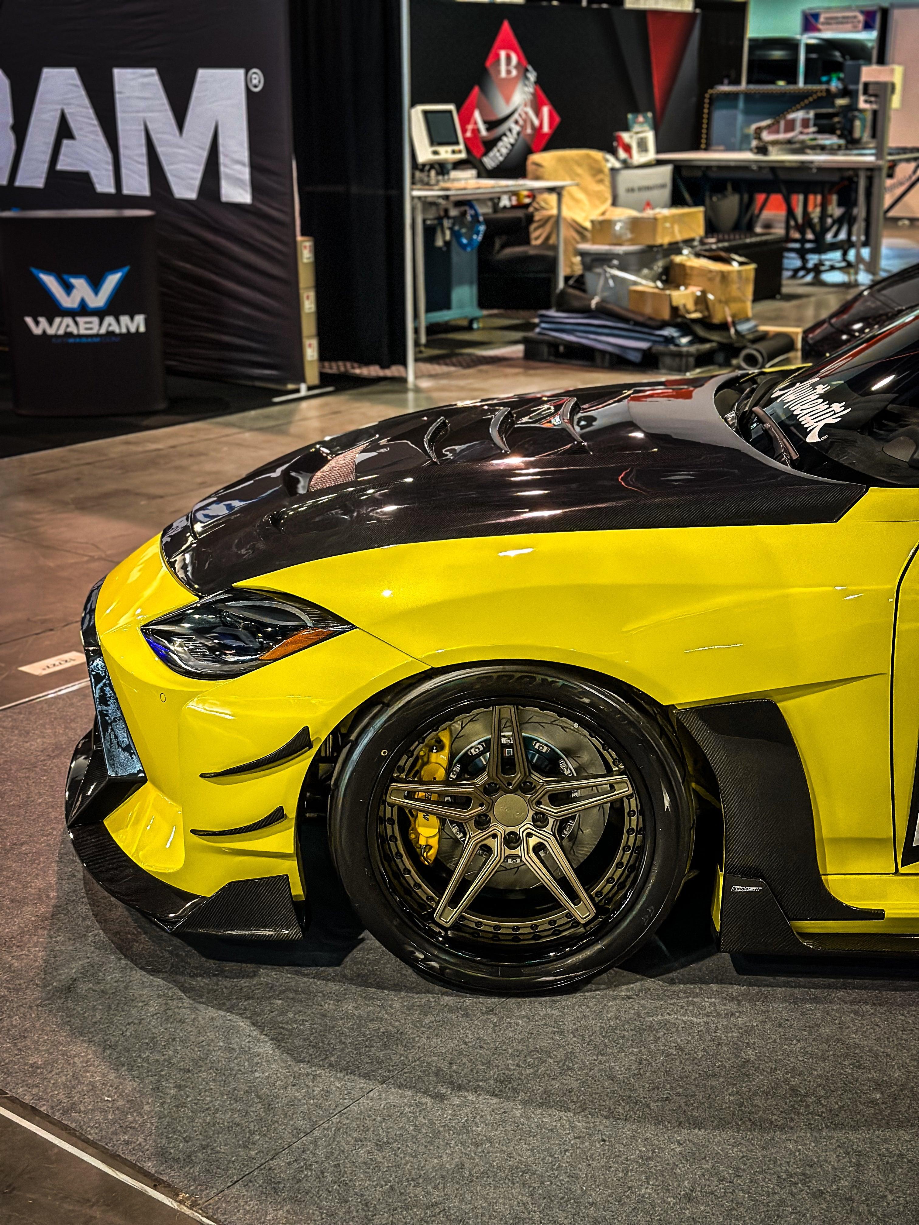 Nissan Z 400Z RZ34 Fairlady 2022-ON with Aftermarket Parts - Front Replacement Fenders Carbon Fiber / FRP from PROJECT WIDEBODY
