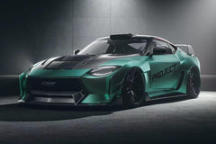 Nissan Z 400Z RZ34 Fairlady 2022-ON with Aftermarket Parts - Rear Flares and Fuel Door Carbon Fiber / FRP from PROJECT WIDEBODY
