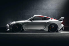 Nissan Z 400Z RZ34 Fairlady 2022-ON with Aftermarket Parts - Rear Flares and Fuel Door Carbon Fiber / FRP from PROJECT WIDEBODY