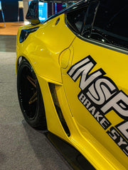 Nissan Z 400Z RZ34 Fairlady 2022-ON with Aftermarket Parts - Rear Flares and Fuel Door Carbon Fiber / FRP from PROJECT WIDEBODY
