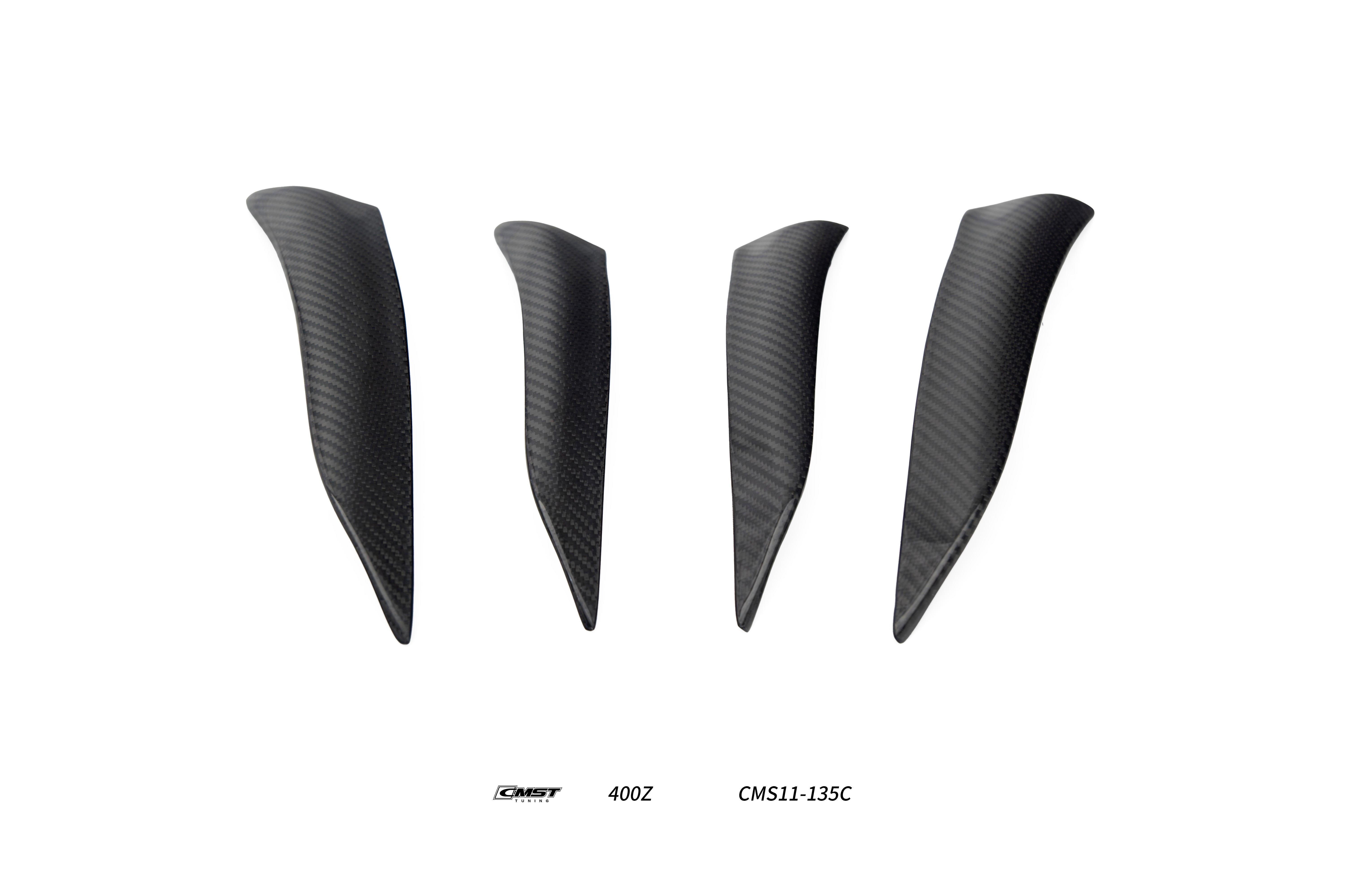 Nissan Z 400Z RZ34 Fairlady 2022-ON with Aftermarket Parts - Front Bumper Canards Carbon Fiber / FRP from PROJECT WIDEBODY