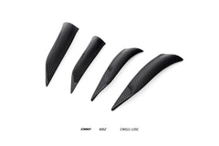 Nissan Z 400Z RZ34 Fairlady 2022-ON with Aftermarket Parts - Front Bumper Canards Carbon Fiber / FRP from PROJECT WIDEBODY