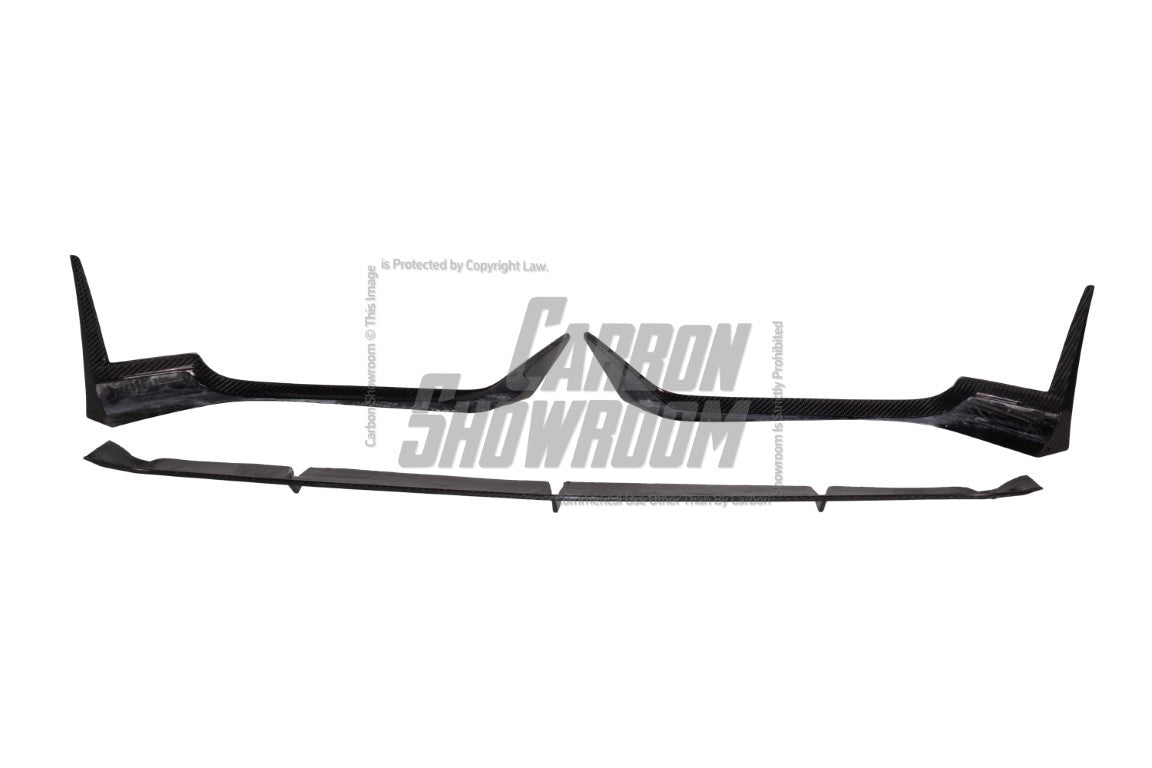 Paktechz Carbon Fiber Front Lip Ver.1 for Mercedes benz AMG GT/GTS/GTC C190 2018-2021 - Performance SpeedShop