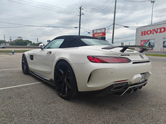 Mercedes Benz AMG GT GTS GTC C190 2016 2017 2018 2019 2020 2021 with Aftermarket Parts - Rear Wing Carbon Fiber / FRP from Paktechz