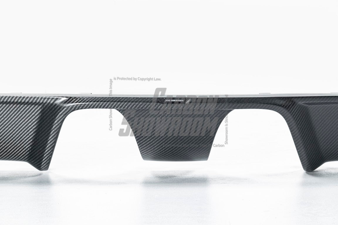 Porsche 911 991.2 Carrera GTS/4 GTS & Carrera 2/2S/4/4S (with PSE Package) 2015 2016 2017 2018 2019 with Aftermarket Parts - AE Style Rear Diffuser?Carbon Fiber?from?ArmorExtend