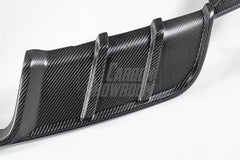 Porsche 911 991.2 Carrera GTS/4 GTS & Carrera 2/2S/4/4S (with PSE Package) 2015 2016 2017 2018 2019 with Aftermarket Parts - AE Style Rear Diffuser?Carbon Fiber?from?ArmorExtend