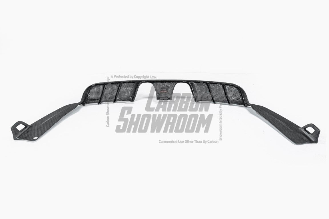 Porsche 911 991.2 Carrera GTS/4 GTS & Carrera 2/2S/4/4S (with PSE Package) 2015 2016 2017 2018 2019 with Aftermarket Parts - AE Style Rear Diffuser?Carbon Fiber?from?ArmorExtend