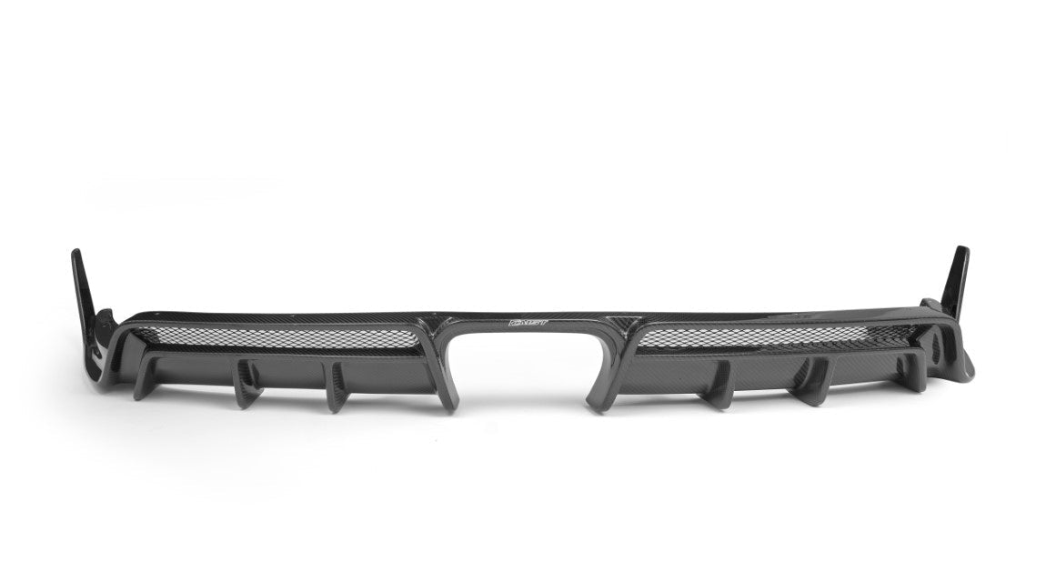 Porsche 991.1 Carrera Base/S 2012 2013 2014 2015 2016 & 991.2 Carrera Base/S 2017 2018 2019 with Aftermarket Parts - Rear Bumper & Diffuser Carbon Fiber / FRP from  CMST Tuning