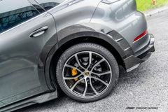 Porsche Cayenne 9Y0 Facelift 2024-ON with CMST Tuning's Aftermarket Parts - Pre-preg Carbon Fiber Wheel Arches