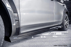 Porsche Cayenne 9Y0 9Y0.1 Base/S/GTS/Turbo/Turbo S 2019 2020 2021 2022 2023 & Cayenne 9Y0 9Y0.2 Base/S/AWD/E-Hybrid/GTS/Turbo/Turbo S 2024-ON & Cayenne 9Y3 9Y3.1 Base/S/GTS/Turbo/Turbo S/Turbo GT 2019 2020 2021 2022 2023 & Cayenne 9Y3 9Y3.2 Base/S/AWD/E-Hybrid/GTS/Turbo/Turbo S/Turbo GT 2024-ON with Aftermarket Parts - Side Skirts Carbon Fiber / FRP from CMST Tuning