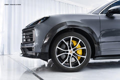 Porsche Cayenne 9Y0 Facelift 2024-ON with CMST Tuning's Aftermarket Parts - Pre-preg Carbon Fiber Wheel Arches