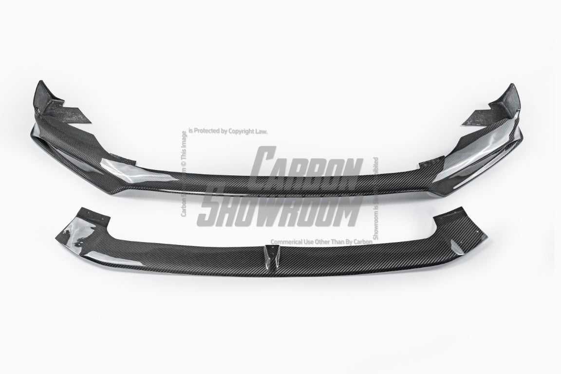 Porsche Panamera 976 Base 4 4S E-Hybird 2024-ON with Aftermarket Parts - SP Front Lip?Carbon Fiber from ArmorExtend