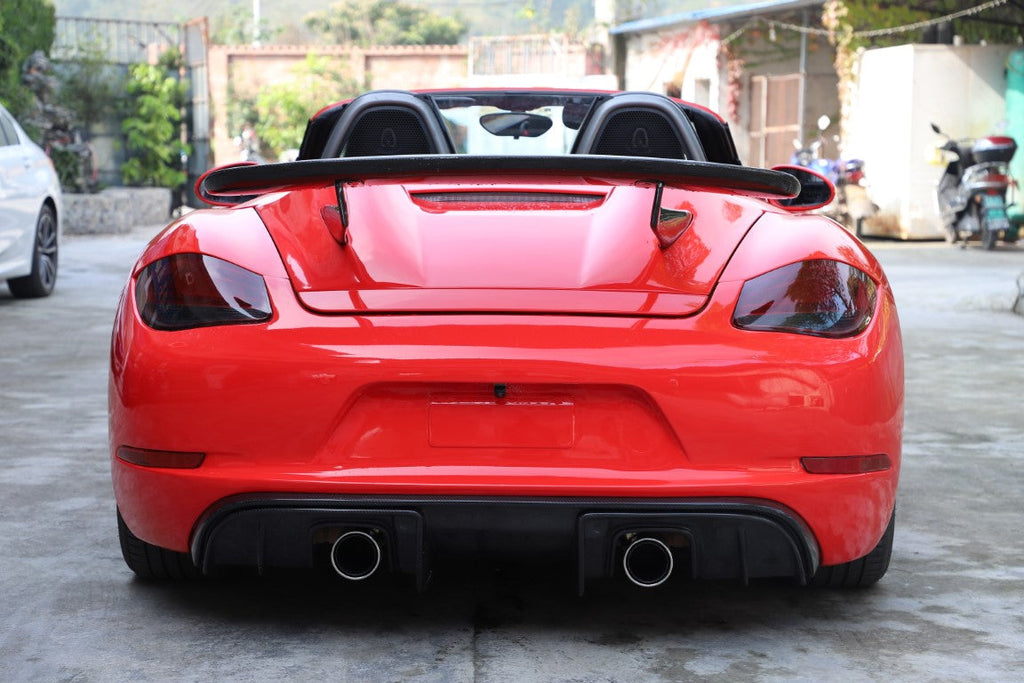 987.2 Boxster Aftermarket Parts - DuPont Tech Rear Bumper & Diffuser ...