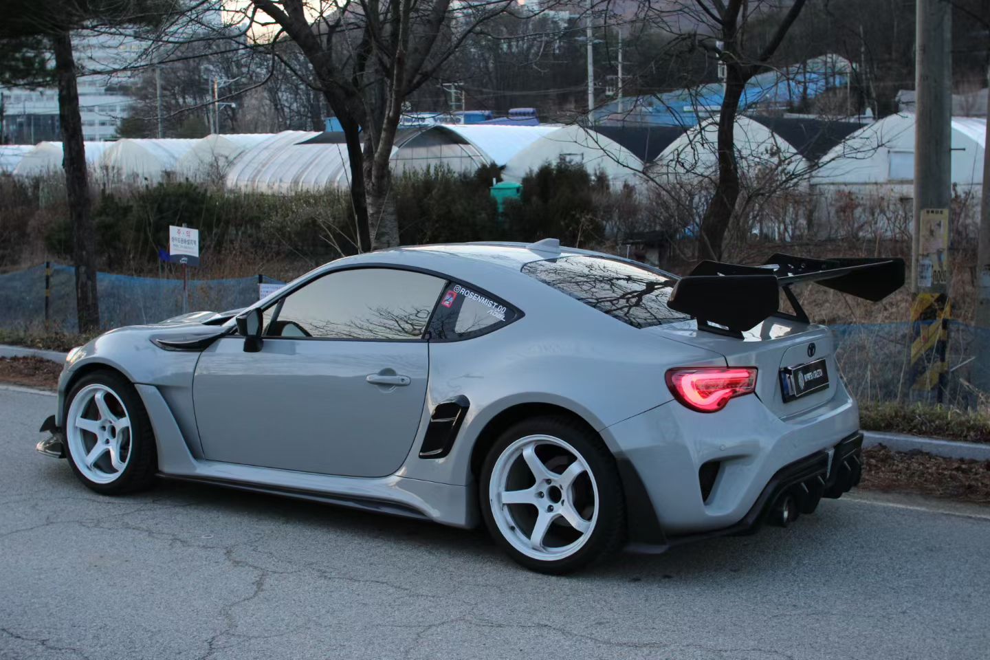 Toyota GT86 Scion BRZ Aftermarket Parts Robot Craftsman Rear