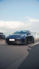 Tesla Model Y Performance AWD Long Range RWD Standard 2020 2021 2022 2023 2024 with Aftermarket Parts - "STARSHIP" Widebody Wheel Arches Carbon Fiber / FRP from Robot Craftsman