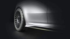 Tesla Model Y Performance AWD Long Range RWD Standard 2020 2021 2022 2023 2024 with Aftermarket Parts - "STARSHIP" Side Skirts PP from Robot Craftsman