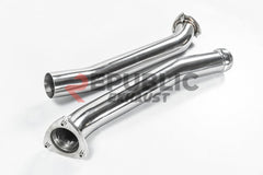 Aston Martin Vantage V8 2019 2020 2021 2022 2023 (4.0T) with Aftermarket Parts - Frontpipe Exhaust Titanium / Stainless Steel from Republic Exhaust
