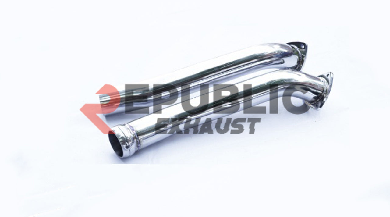Aston Martin Vantage V8 2019 2020 2021 2022 2023 (4.0T) with Aftermarket Parts - Frontpipe Exhaust Titanium / Stainless Steel from Republic Exhaust
