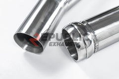 Aston Martin Vantage V8 2019 2020 2021 2022 2023 (4.0T) with Aftermarket Parts - Frontpipe Exhaust Titanium / Stainless Steel from Republic Exhaust