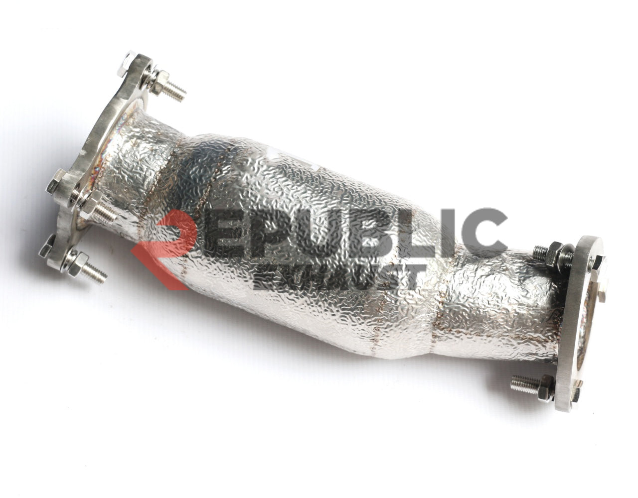 Audi A4 B9 Quattro 2017-ON (2.0T) with Aftermarket Parts - 100 & 200 & 300 CELL & Test Pipe/No Cat Downpipe Stainless Steel from Republic Exhaust