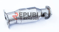 Audi A6 C8 2019-ON (2.0T) with Aftermarket Parts - 100 & 200 & 300 CELL & Test Pipe/No Cat Downpipe Stainless Steel from Republic Exhaust