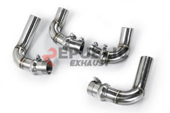 Audi Q8 Pre-facelift 2019 2020 2021 2022 2023 (2.0T) with Aftermarket Parts - Catback Exhaust Quad Exit Tips Titanium / Stainless Steel from Republic Exhaust